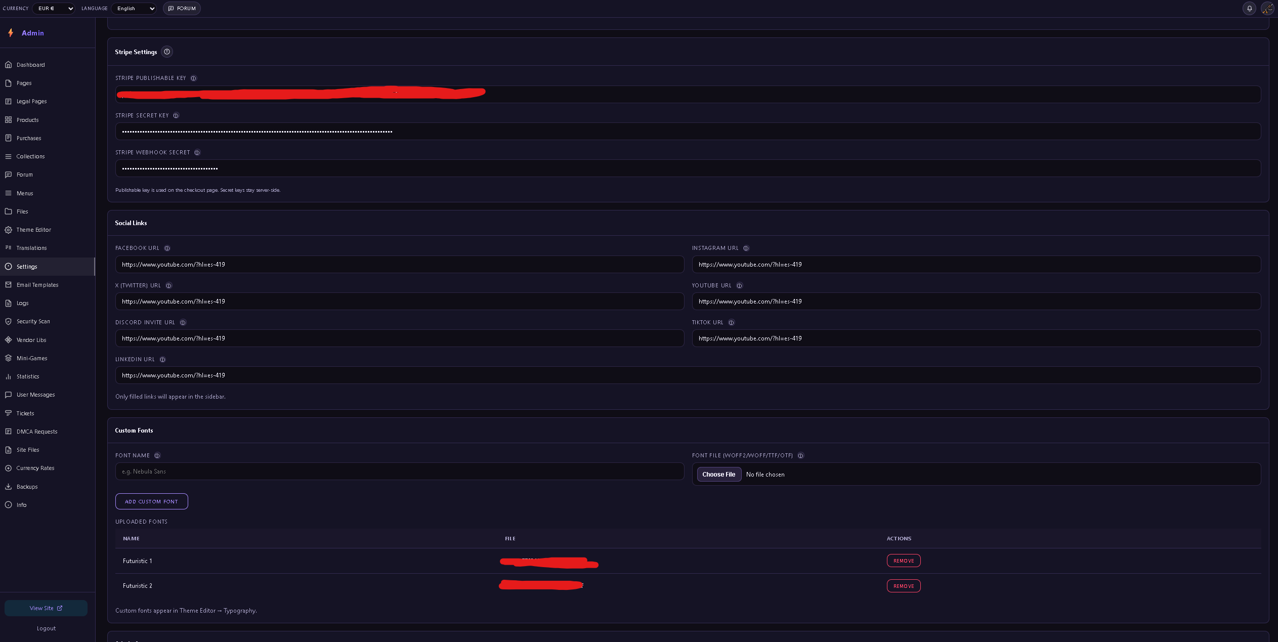 CelestiaDominance website PostgreSQL PHP