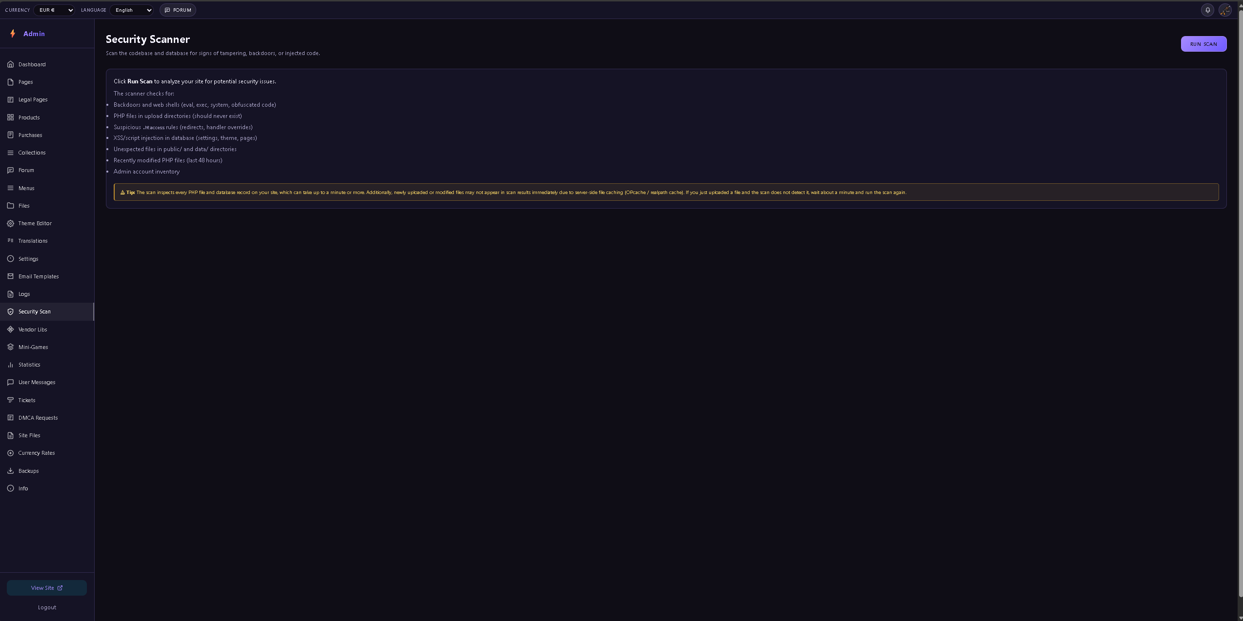 CelestiaDominance website PostgreSQL PHP