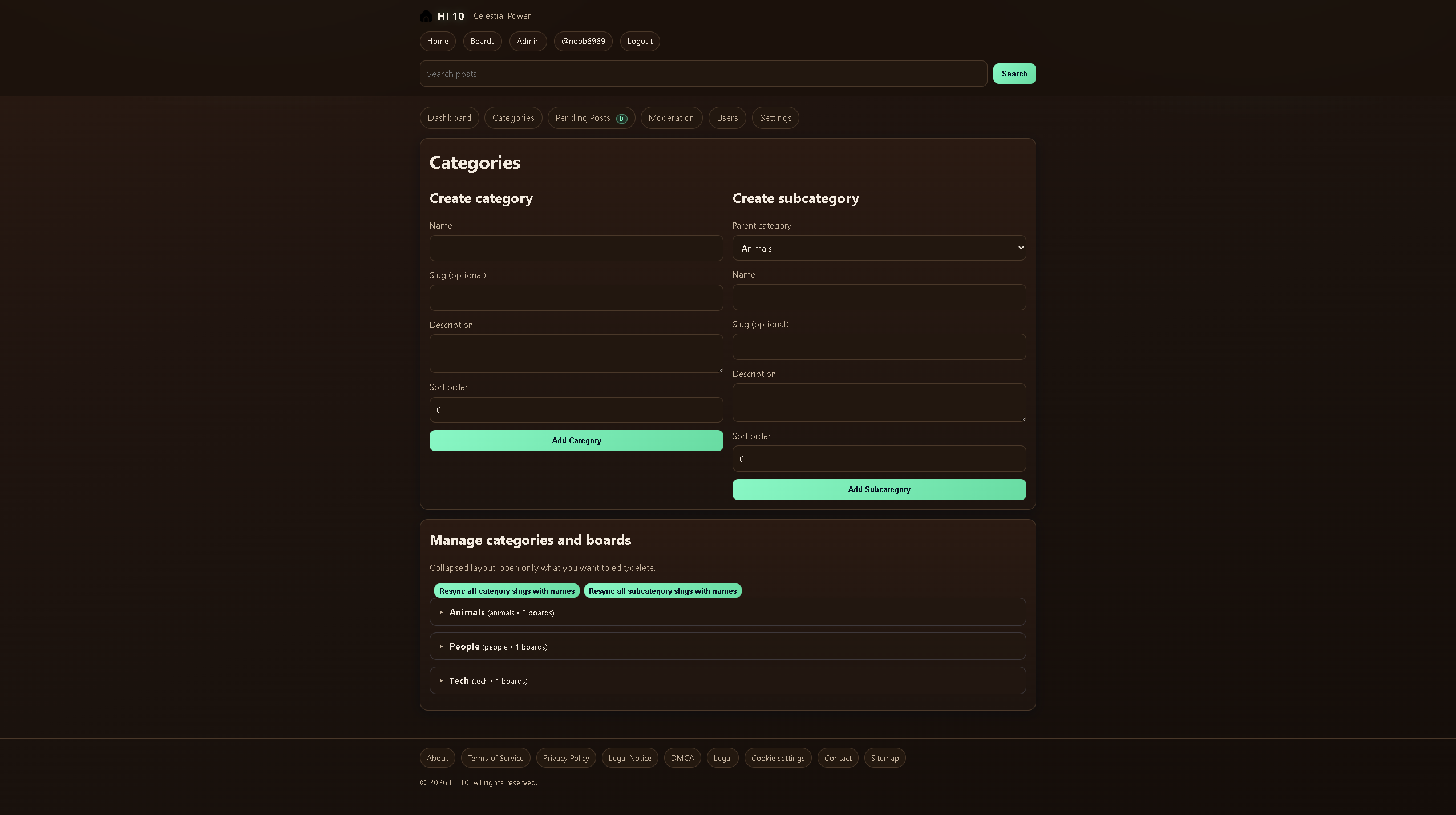 Community imageboard PHP + SQLite