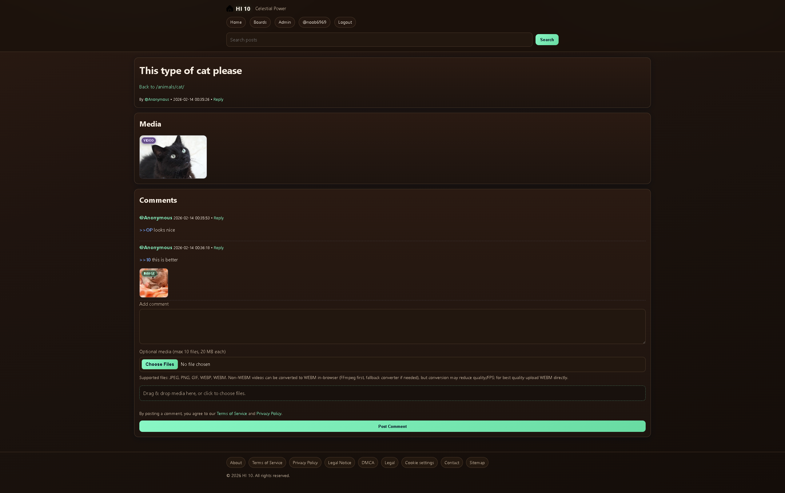 Community imageboard PHP + SQLite