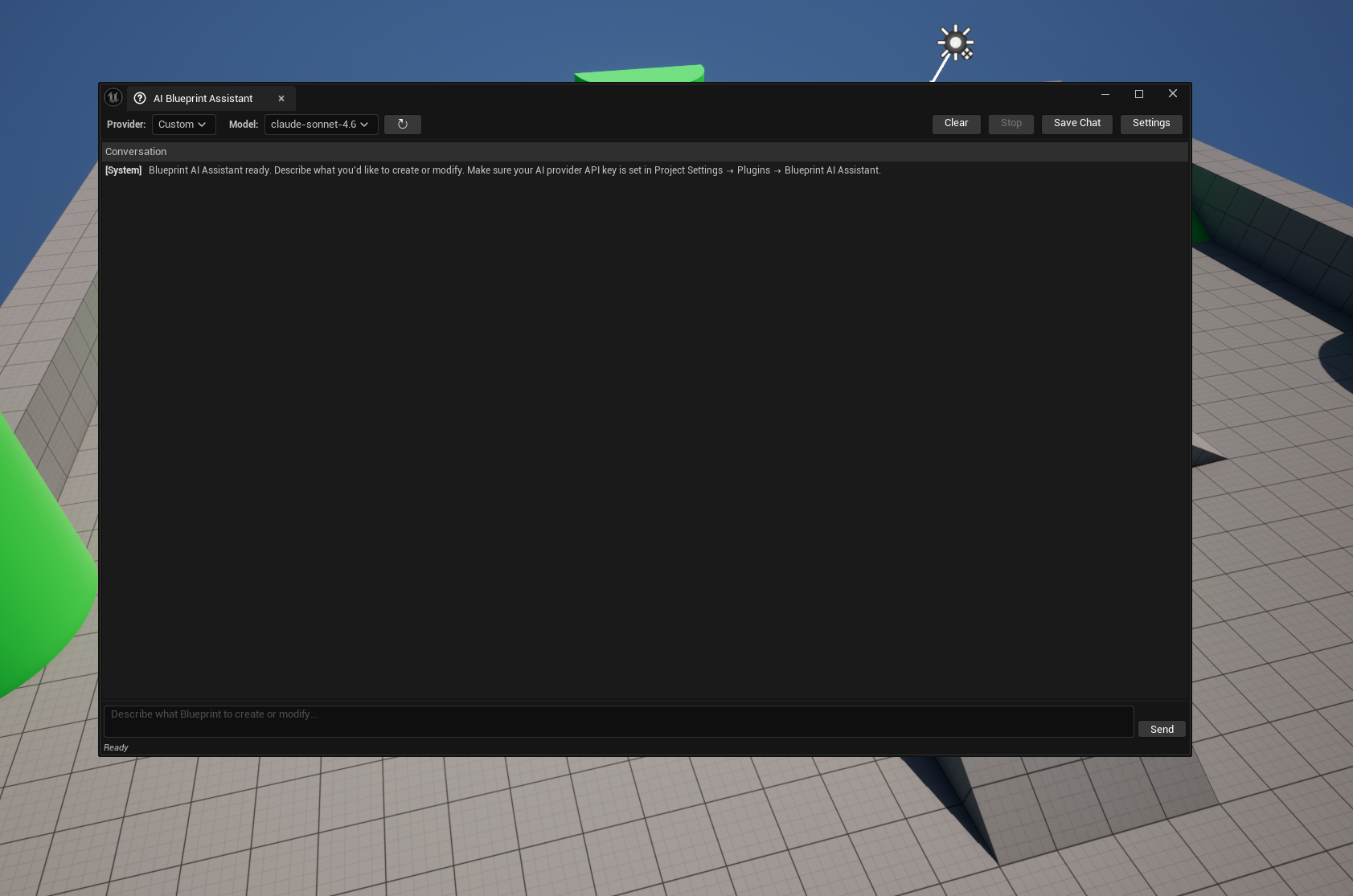 Unreal Engine BlueprintAIAssistant - AI-powered Blueprint creation and manipulation