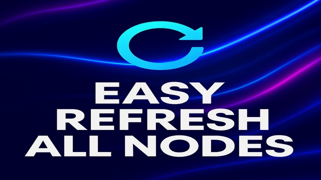 Easy Refresh All Nodes - Batch Refresh & Compile Blueprints